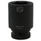 Dynamic 1" Drive Deep Socket, Black Phosphate, Tools 1-11/16" X 1" Drive, 6 Point Deep Length D025554 - alternate 5